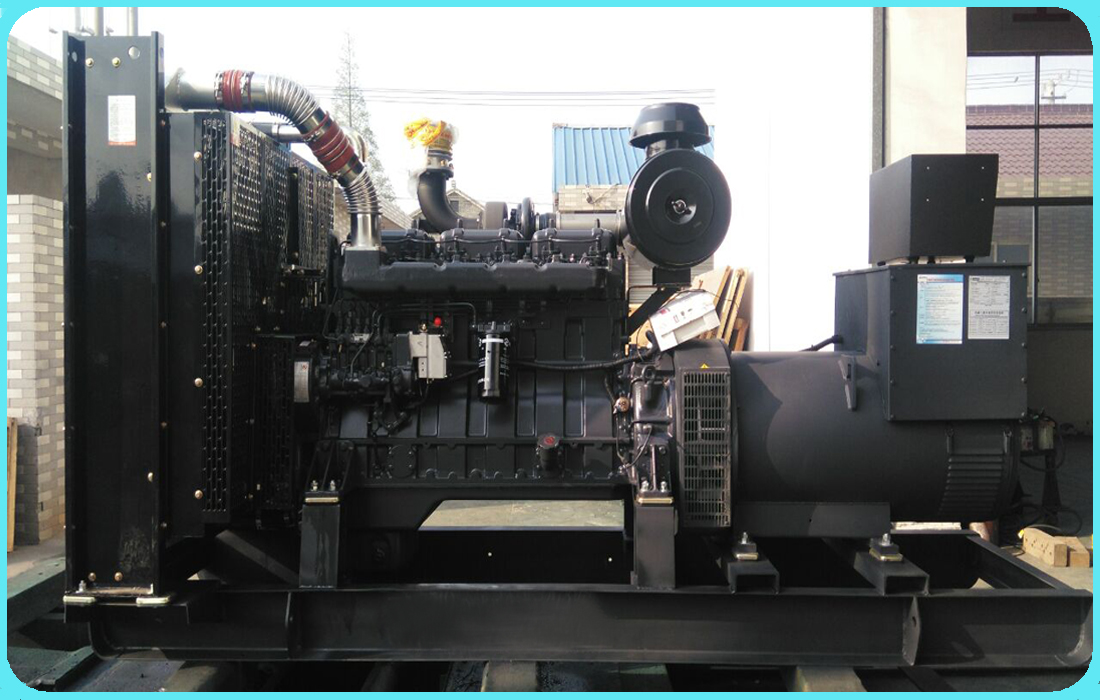 云南云縣客戶成功訂購一臺上柴系列柴油發電機組主用功率305kw,已經調試完成，準備發貨
