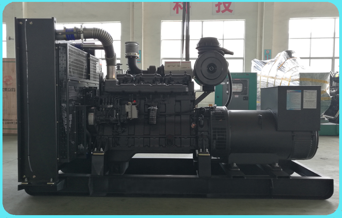 淮安客戶成功訂購一臺300kw上柴系列柴油發電機組，準備發往客戶指定地點