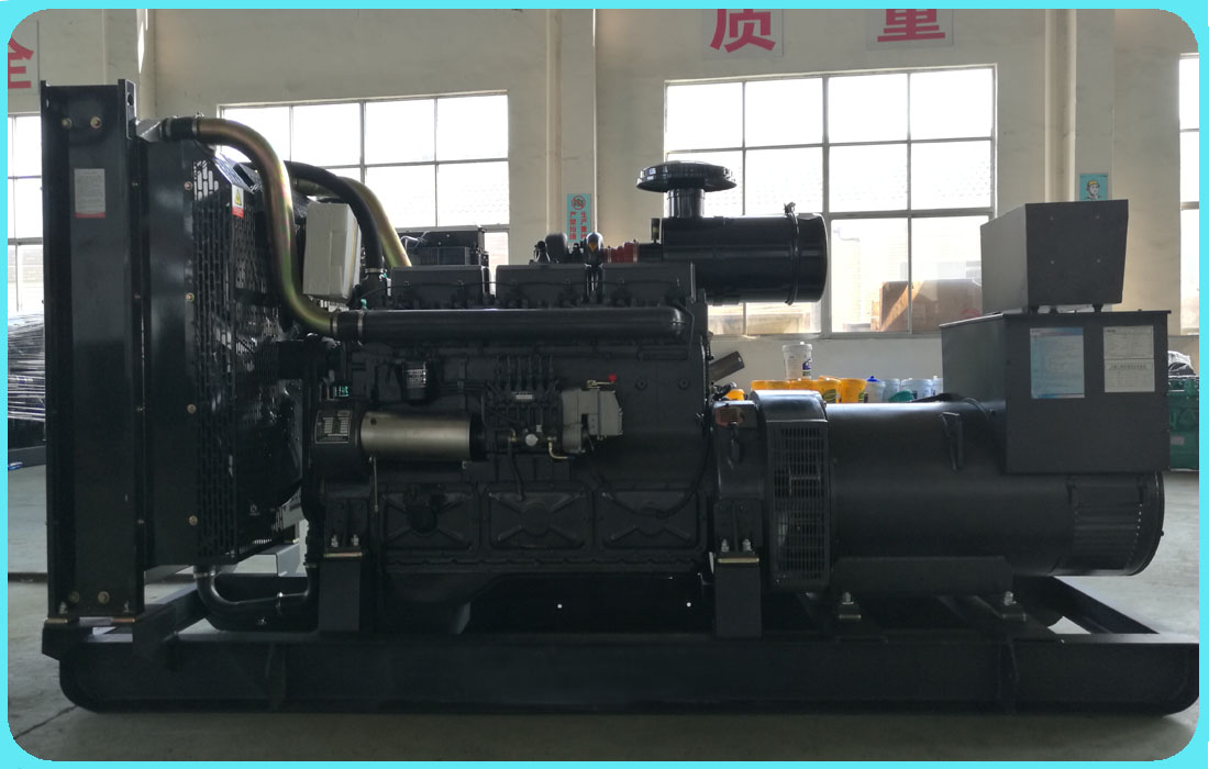 湖北客戶成功訂購一臺主用功率300kw申動系列柴油發(fā)電機組