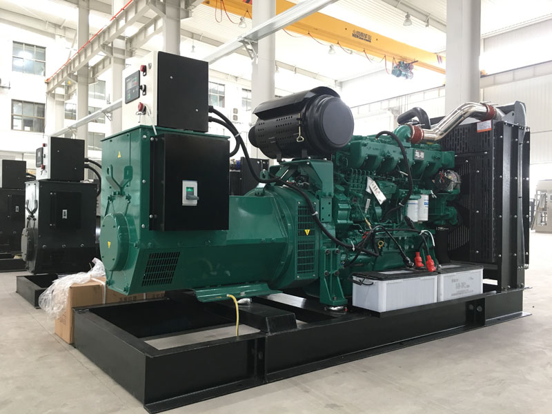 2臺450KW柴油發(fā)電機組裝貨完工，發(fā)往北京客戶現(xiàn)場